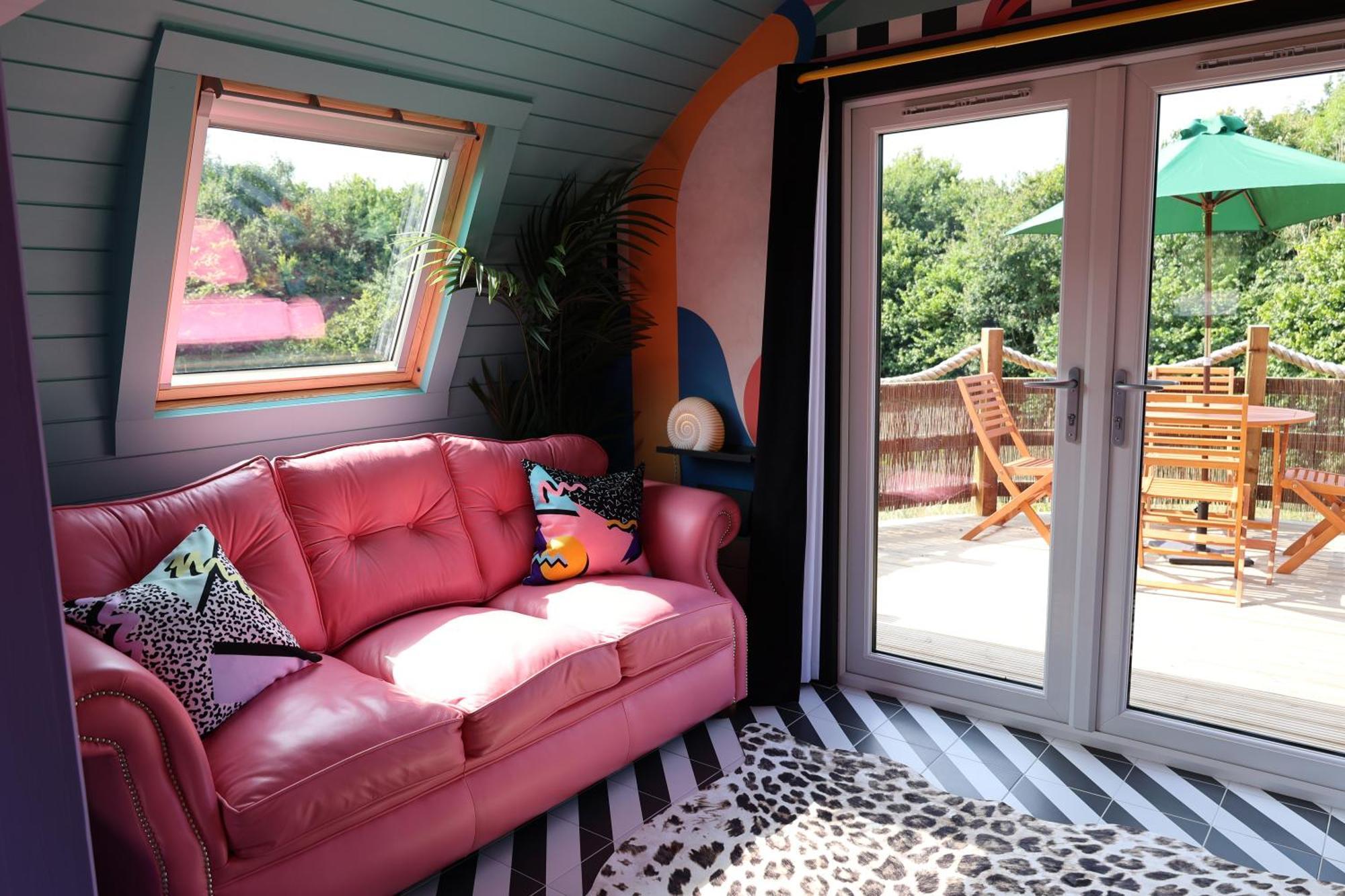 Ammonite Glamping Pod & Hot Tub Apartment Hungerton Exterior photo