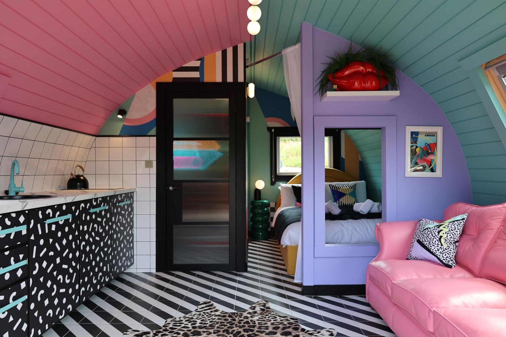Ammonite Glamping Pod & Hot Tub Apartment Hungerton Exterior photo